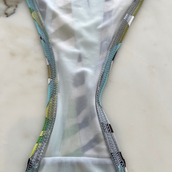 EMILIO PUCCI BLUE MULTI BIKINI SIZE IT 44 / US 10 - Picture 15 of 16